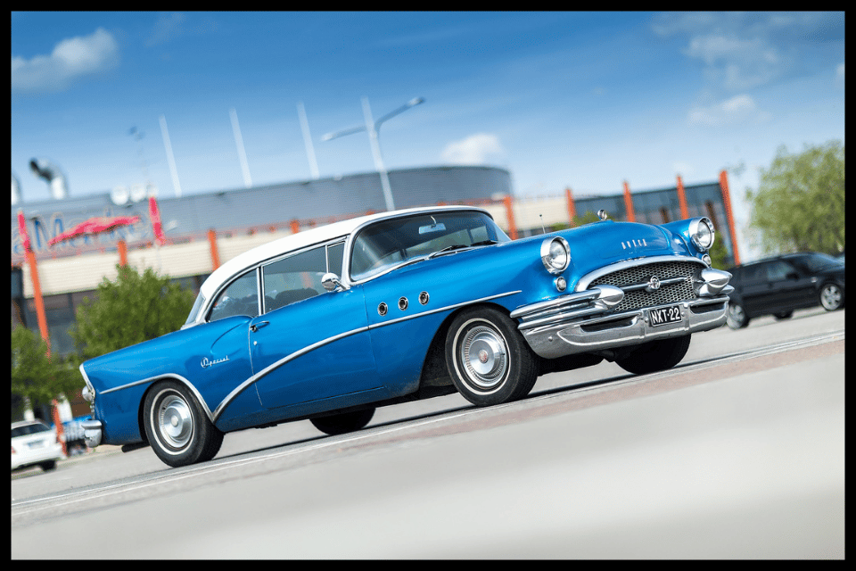 Blue Buick